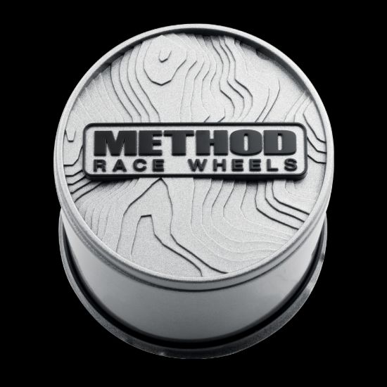 METHOD RACE CAP  TOPO  130MM  PUSH THRU CAP  SI - PTOPO130PS