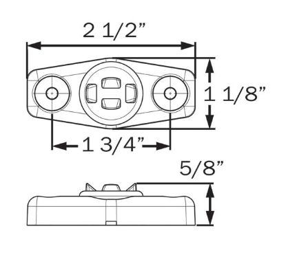 OPTRONICS MINI LED M/C;R;CL LENS;HOR/VERT;SLF - MCL14CRGBP