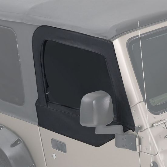 OVERLAND VCL REPLACEMENT SOFT UPPER DOORS - PAIR - 14019935