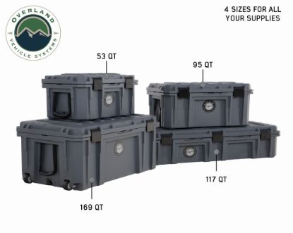 OVERLAND VCL D.B.S.  - DARK GREY 95 QT DRY BOX - 40100011