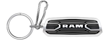 PLASTICOLOR RAM METALLIC KEY CHAIN - 004475R01