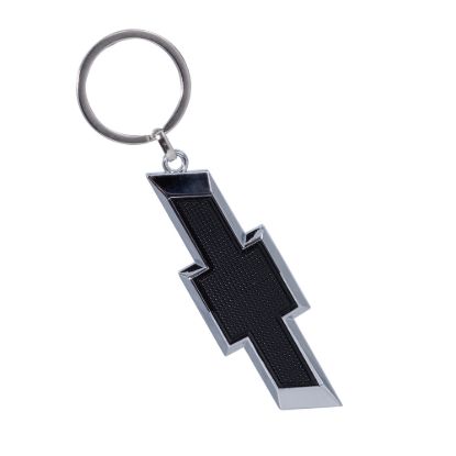 PLASTICOLOR CHEVROLET BLACK BOWTIE METAL KEY CH - 004577R01