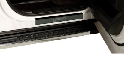 PUTCO FORD BLK PLAT DOOR SILLS - 95185BPFD