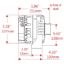 POWERMASTER ALT GM NATURAL 180A 6 GRV HPR 4-PIN - 84400934
