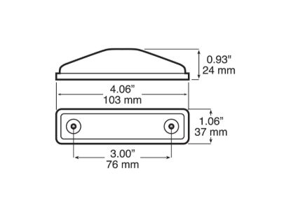 PETERSON MFG LED CLEARANCE LIGHT - 169R