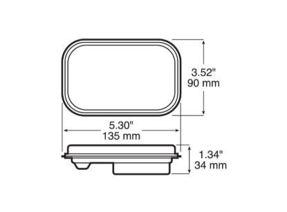 PETERSON MFG LED STOP & TAIL LIGHT - 850R1