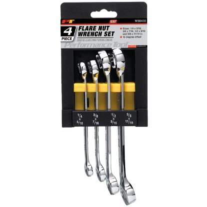 PERFORM TOOL FLARE NUT WRENCH SET - W30430