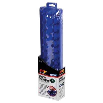 PERFORM TOOL 1/4' DR. MET SOCKET TRAY - W776