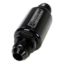 RUSSELL/EDEL FUEL FILTER  #8 MALE BLK - 650103