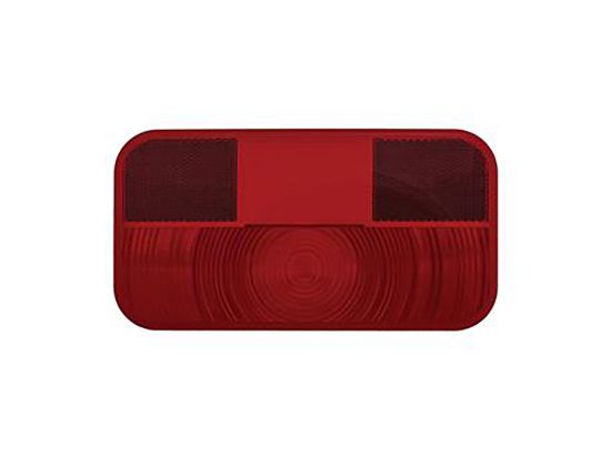 RV DESIGNER REPLACEMENT LENS FOR INCAND. RECTAN - L964