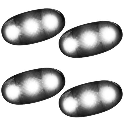 RECON ACCESS DUALLY FENDER LENSES - 264136WHBK