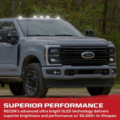 RECON ACCESS FORD 23-25 SUPERDUTY (5-PIECE SET) - 264443BKWH