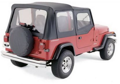 RAMPAGE TIRE COVER 27-29 BLK - 772901