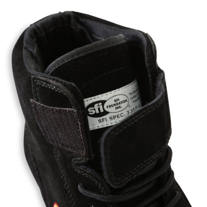 RACEQUIP SFI RACE SHOE BLACK 9.0 - 30300090