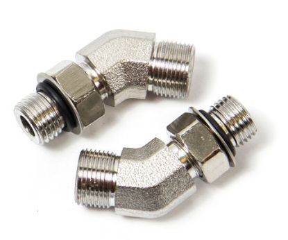 SEASTAR ORB FITTING KIT  45 DEG. ELBOW  SS - HF6011