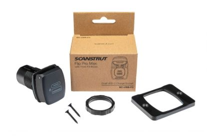 SCANSTRUT FLIP PRO PLUS - FAST CHARGE USB-A & - SCUSBF4