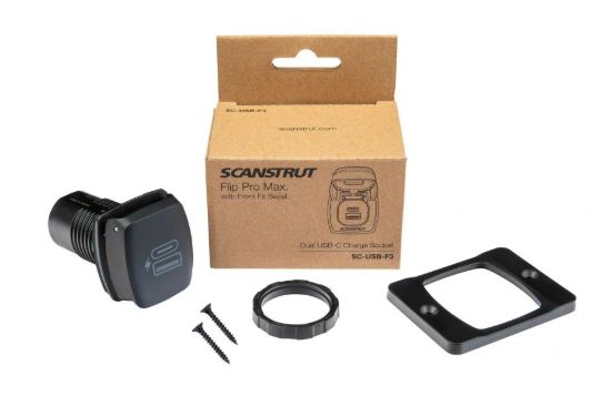 SCANSTRUT FLIP PRO PLUS - FAST CHARGE USB-A & - SCUSBF4