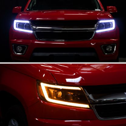SPEC-D TUNIN CHEVROLET COLORADO PROJECTOR HEADLI - OL15SMSQRS