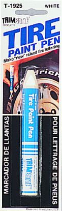 TRIMBRITE WHITE TIRE PENCIL - T1925