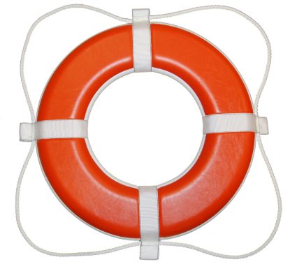 TAYLOR MADE 24' ORANGE FOAM RING BUOY - 364