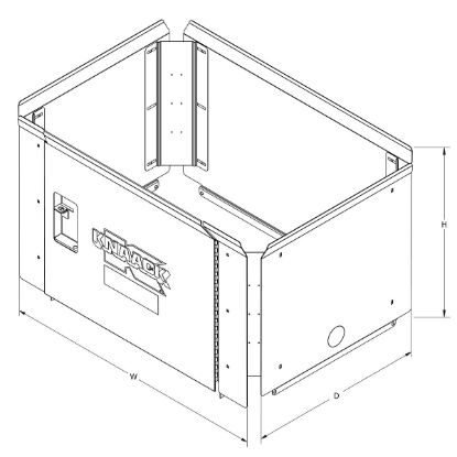 WEATHERGUARD CART ARMOUR MOBILE CART SECURITY PA - CA01