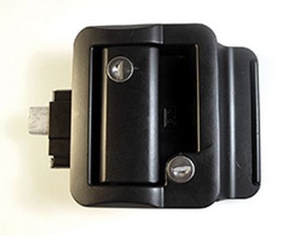 WESCO TRAVEL TRAILER LOCK BLACK - 4361006SP