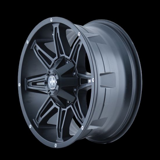 WHEEL GROUP RAMPAGE (8090)  BLK 20X9 6135/6139. - 80902937MB