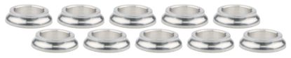 Tapered Spacers Alum 5/8in ID 1/4in Long 10pk
