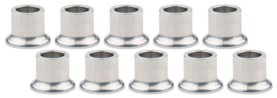 Tapered Spacers Alum 1/2in ID x 3/4 Long 10pk
