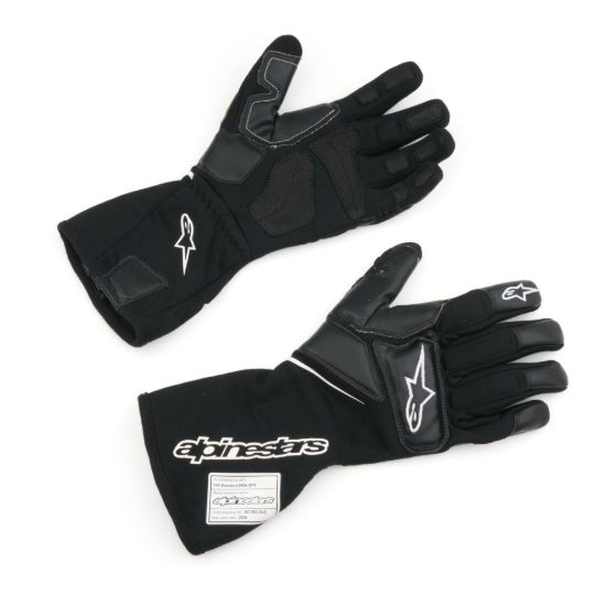 Glove Tech-M V2 Black Medium FIA