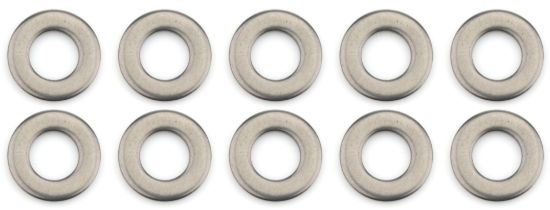 3/8 SS Flat Washers 10pk .725 OD No Chamfer