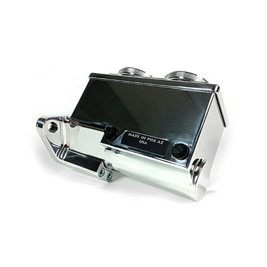 Remaster M/C 7/8in Rt Port Polished 2-Bolt