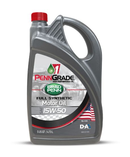 15w50 SAE Full Synthetic Oil 5 Qt Bottle