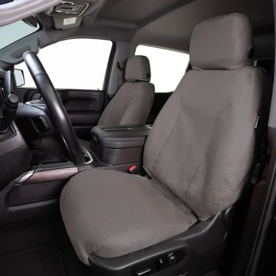 Seat Covers Front Row 10-11 Truck Grey