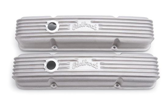 Valve Cover Kit Classic Finned SBC 59-86