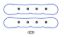 Valve Cover Gasket Set GM LS Series w/Grommets