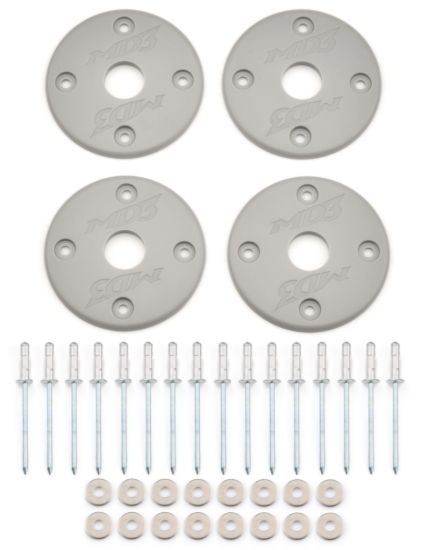 Scuff Plate Plastic Gray 4-Pack MD3
