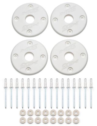 Scuff Plate Plastic White 4-Pack MD3