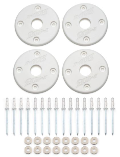 Scuff Plate Plastic White 4-Pack MD3