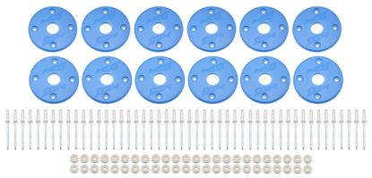 Scuff Plate Plastic Blue 12-Pack MD3