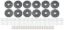 Scuff Plate Plastic Black 12-Pack MD3