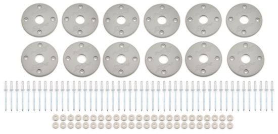 Scuff Plate Plastic Gray 12-Pack MD3