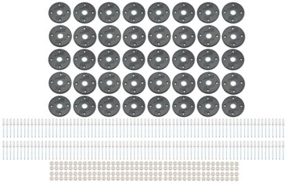 Scuff Plate Plastic Black 40-Pack MD3