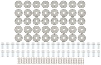 Scuff Plate Plastic Gray 40-Pack MD3
