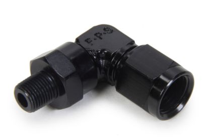 6an Female Swivel to 1/8 MPT 90-Degree Fitting