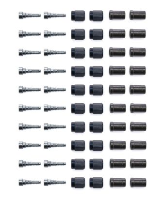 #3 Str Crimp Fitting w/Collar (20pk)