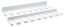Radius Rod Tray 1.250in- Double Stack  20in Long