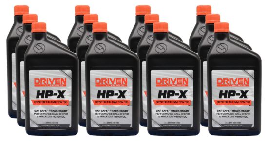 HP-X 5W50 Motor Oil Case 12/Qt