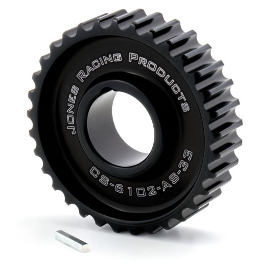 HTD Crankshaft Pulley 33 Tooth 1-1/8 ID 1/8in Key
