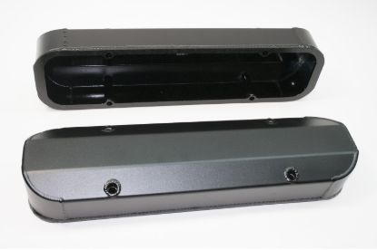 Alum Fab Valve Cover Pont 301-455 Black